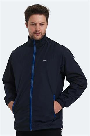 Slazenger RAREN Yağmurluk Rüzgarlık Erkek Mont Lacivert