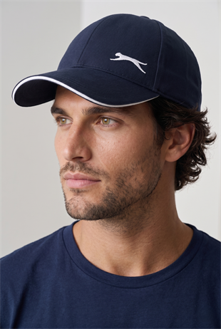 Slazenger Silva Cap Şapka Lacivert-Beyaz SX14SPE001-410