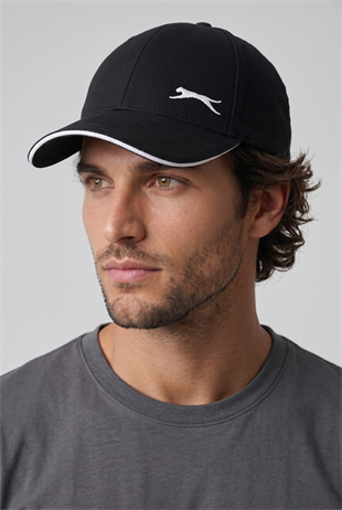 Slazenger Silva Cap Şapka Siyah-Beyaz SX14SPE001-510
