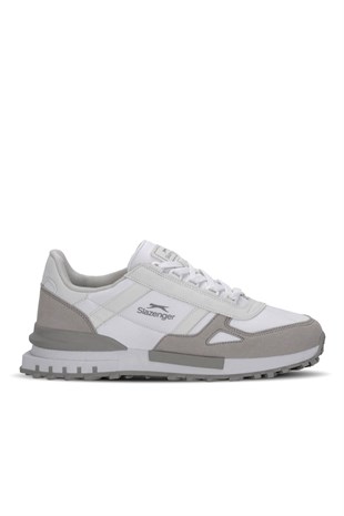 Slazenger Skate Beyaz Gri Koşu & Yürüyüş Spor Ayakkabısı SA16RE022-002
