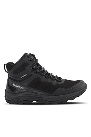 Slazenger Wakanda Outdoor Premium Seri İthl Siyah Sneaker Kışlık Spor Ayakkabı Bot