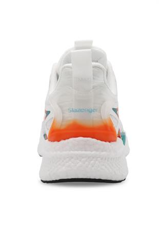 Slazenger Warwick İthl Beyaz Turuncu Erkek Günlük Koşu Yürüyüş Spor Ayakkabı