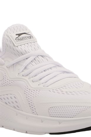 Slazenger WASHTI Erkek Beyaz Koşu & Yürüyüş Spor Ayakkabısı SA13RE043-000-Beyaz