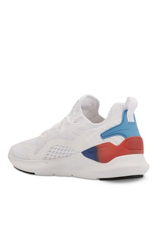 Slazenger WASHTI Erkek Beyaz Koşu & Yürüyüş Spor Ayakkabısı SA13RE043-000-Beyaz