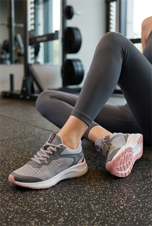 Slazenger Water İthl Gri Kadın Günlük Spor Ayakkabı
