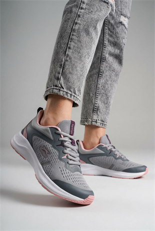 Slazenger Water İthl Gri Kadın Günlük Spor Ayakkabı