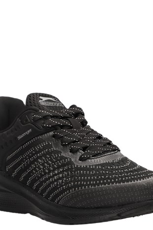 Slazenger WAYNA Erkek Siyah Koşu & Yürüyüş Spor Ayakkabısı SA13RE045-500-Siyah
