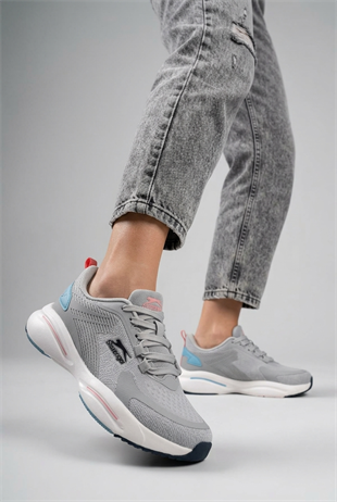 Slazenger Wayne İthl Gri Kadın Günlük Spor Ayakkabı