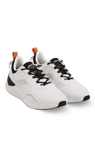 Slazenger WAZO Erkek Beyaz Koşu & Yürüyüş Spor Ayakkabısı SA13RE046-000-Beyaz