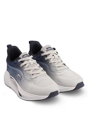 Slazenger Wemba İthl Gri Mavi Sneaker Günlük Spor Ayakkabı