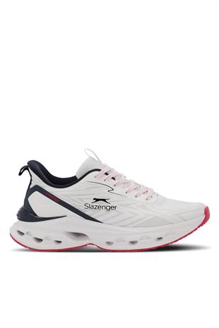 Slazenger Willow Premium Seri İthl Beyaz Laci Kırmızı Sneaker Günlük Spor Ayakkabı