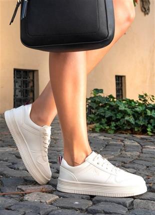 U.S Polo Assn. Suri Beyaz Kadın Sneaker Günlük Ayakkabı