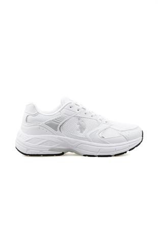 U.S. Polo Assn. Felix Beyaz Kadın Sneaker Spor Ayakkabı v6