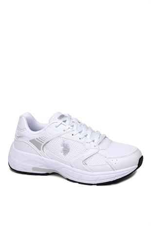 U.S. Polo Assn. Felix Beyaz Kadın Sneaker Spor Ayakkabı v6