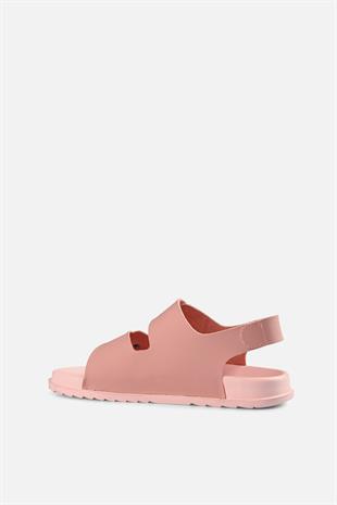 Vicco 321.P23Y.253-114 Miyu Tokalı Cırtlı Pudra Çocuk Sandalet