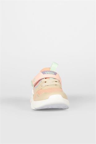 Vicco 346.P24Y.127-114 Birdy Cırtlı Pudra Çocuk Sandalet