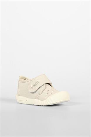 Vicco 950.E25Y.224-18 Anka II Cırtlı Gri Bebek Günlük İlk Adım Ayakkabı