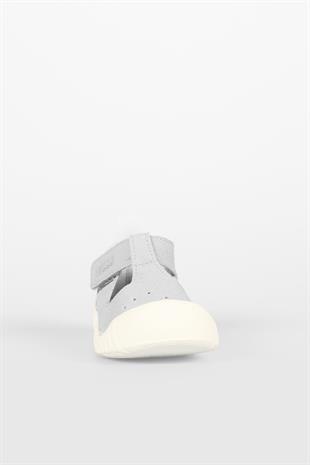 Vicco 950.E25Y.224-12 Loro II Cırtlı Gri Bebek Günlük İlk Adım Ayakkabı