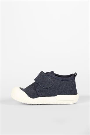 Vicco 950.E25Y.224-01 Anka II Cırtlı Lacivert Bebek Günlük İlk Adım Ayakkabı