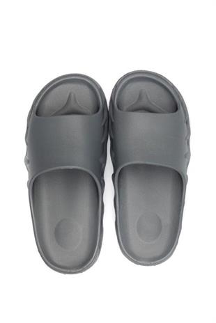 Yeezy Slide Gri Unisex Su Geçirmez Terlik TKZ006