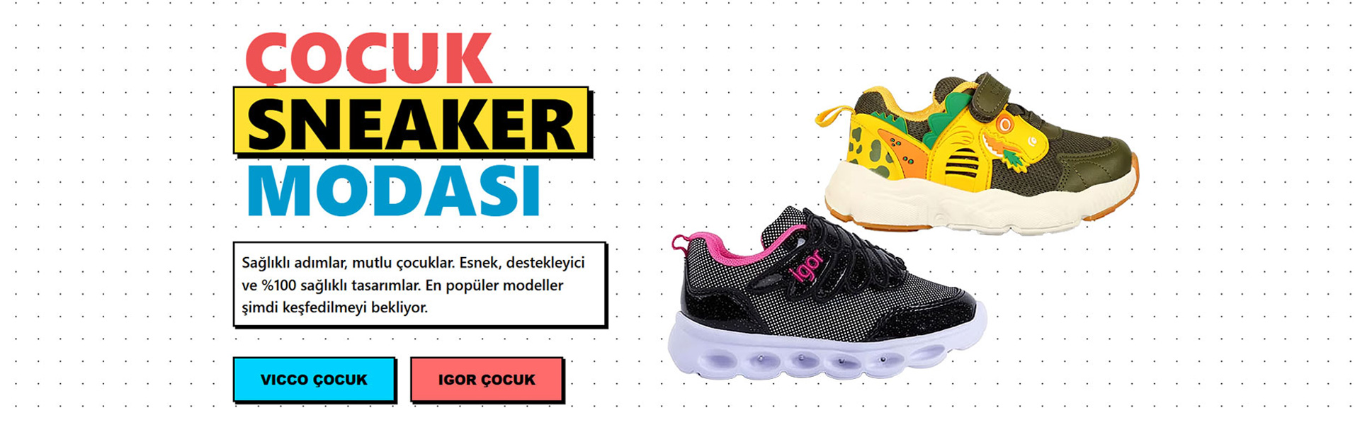 Çocuk Sneaker Modası