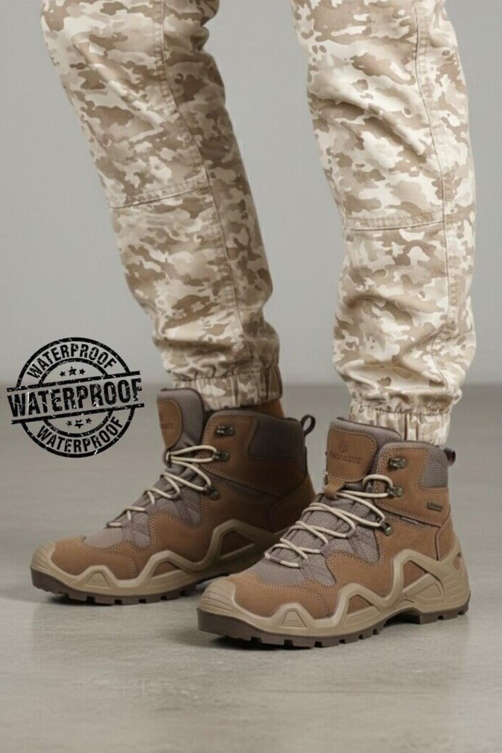 Hammer Jack Stuart Mr Bej Su Geçirmez Deri Erkek Bot 1000 23020-M