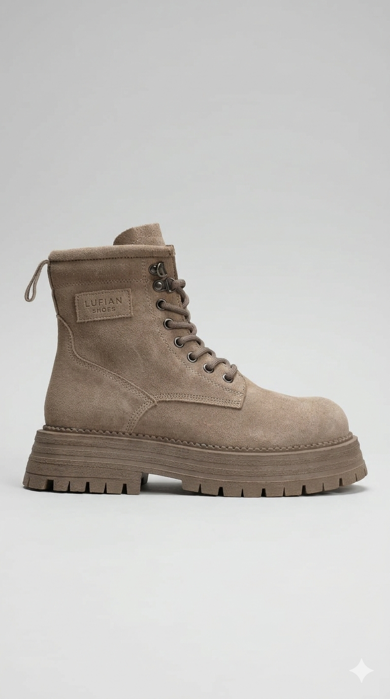 Lufian Ember Deve Tüyü Kadın Bot -122230021
