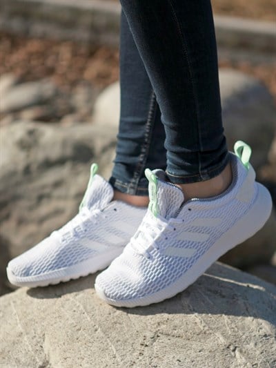 Adidas CF Lite Racer CC W Bayan Beyaz Spor Ayakkab DB1697