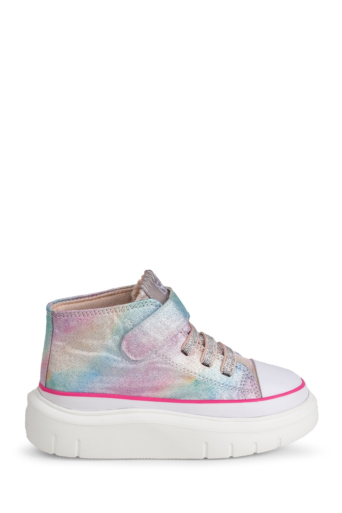 BUCKHEAD 4490 Axel Rainbow Glitter Çocuk Spor Ayakkabı Buck4490-BH239