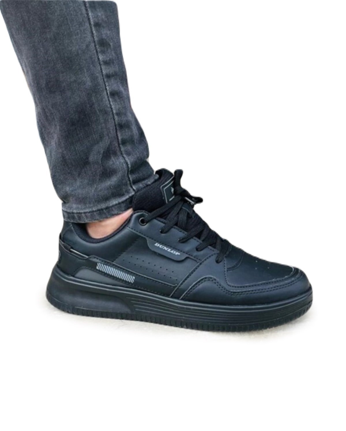 Dunlop Erkek Sneaker Günlük Spor Ayakkabı 1769 Full Siyah v1