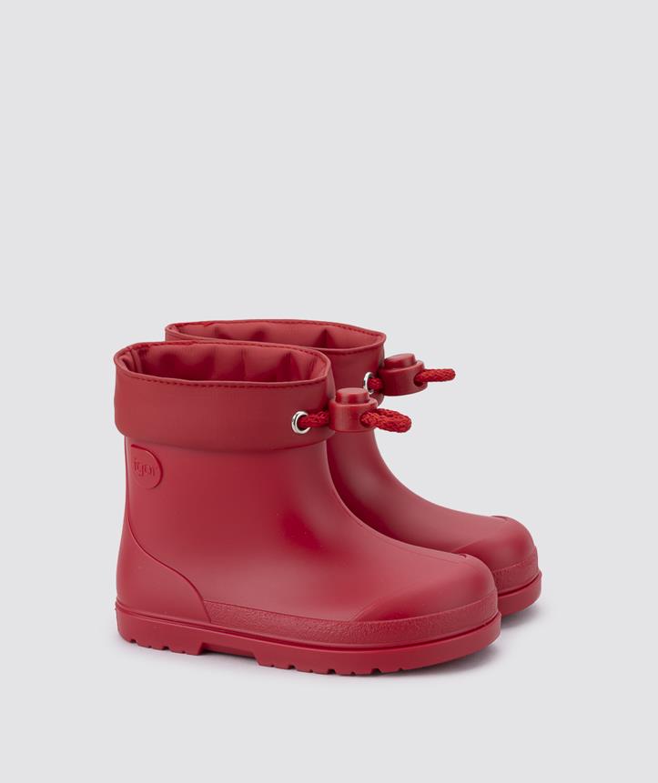 Igor Mendi Borreguito Kürklü Rojo Çocuk Yağmur Çizmesi CC335-005