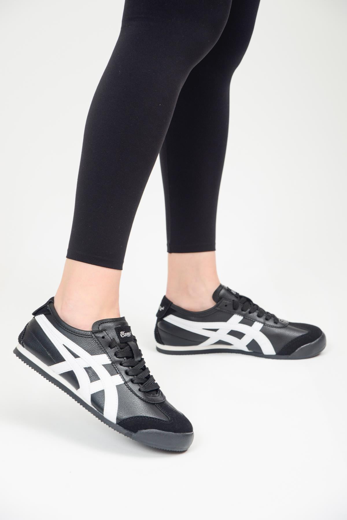eTayger E-2012-2057 Siyah Beyaz Unisex Sneaker Spor Ayakkabı v1