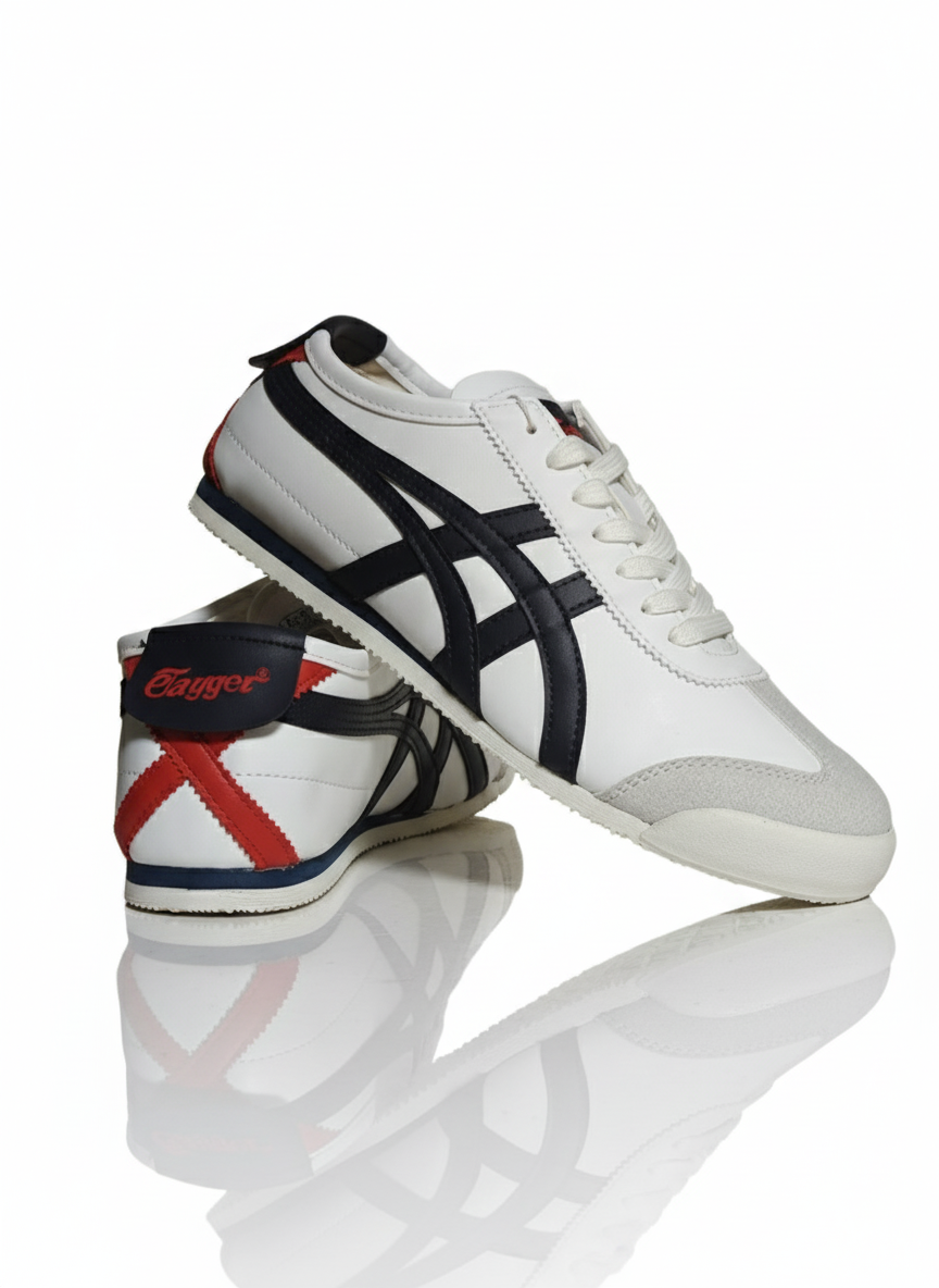 eTayger E-2017-2064 Beyaz Lacivert Gri Unisex Sneaker Spor Ayakkabı