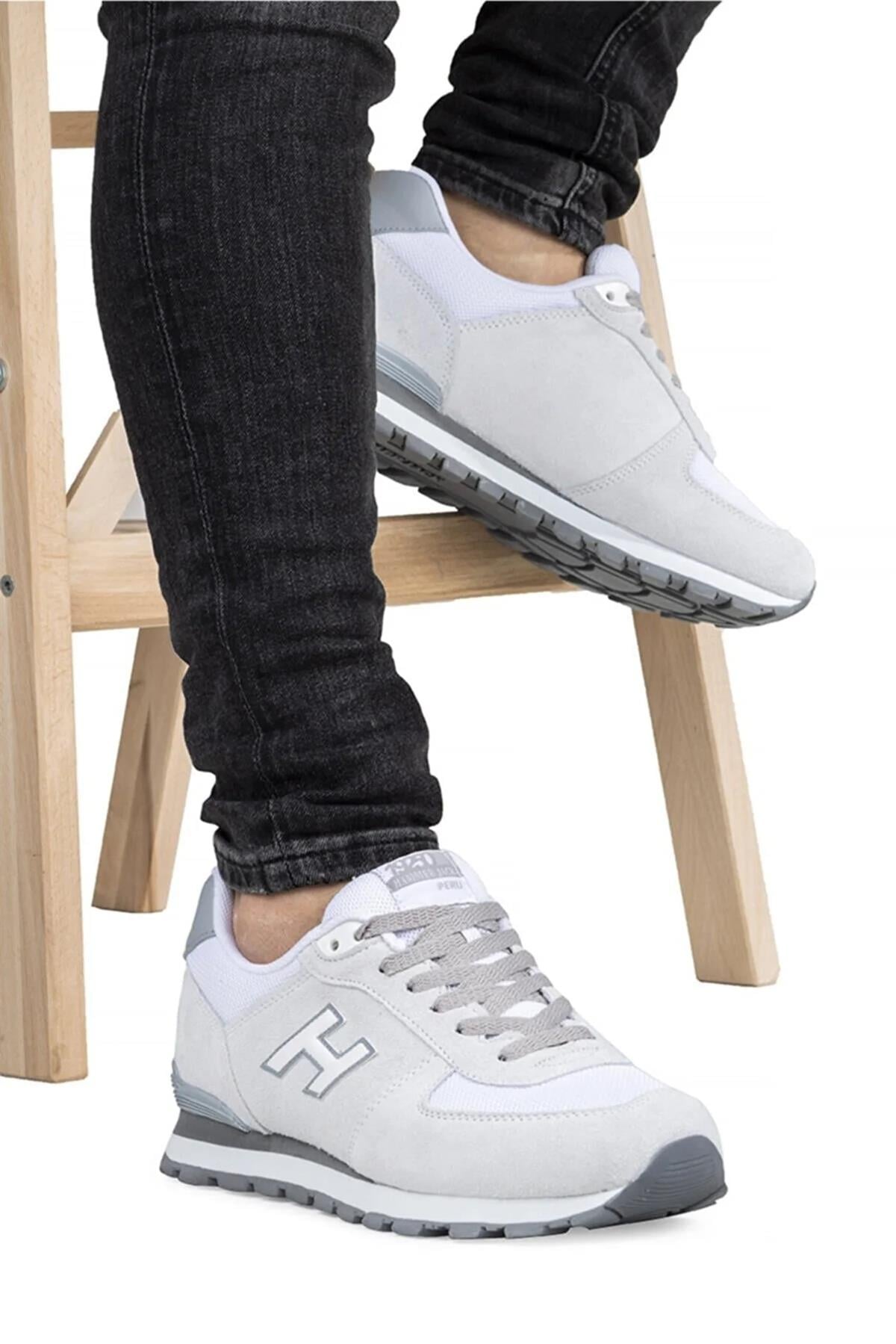 Hammer Jack Peru Beyaz Puruty Unisex Sneaker Spor Ayakkabı 19250 v1