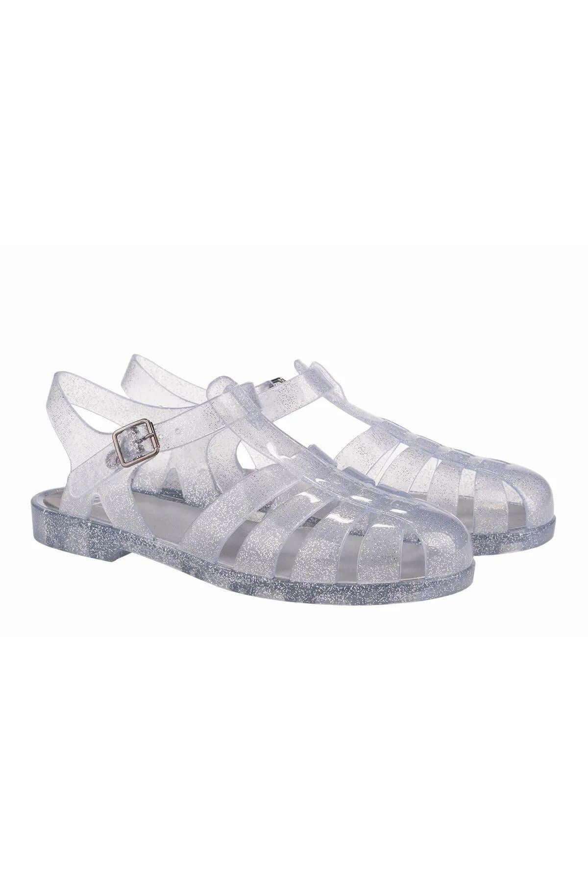 İgor Biarritz Glitter Kadın Sandalet Ayakkabı Gri Simli Purpurina Plata S10262-135 v1
