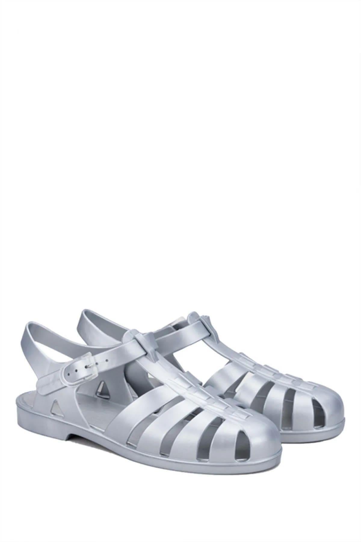 İgor Biarritz Metal Kadın Sandalet Ayakkabı Plata BB340-201-v1