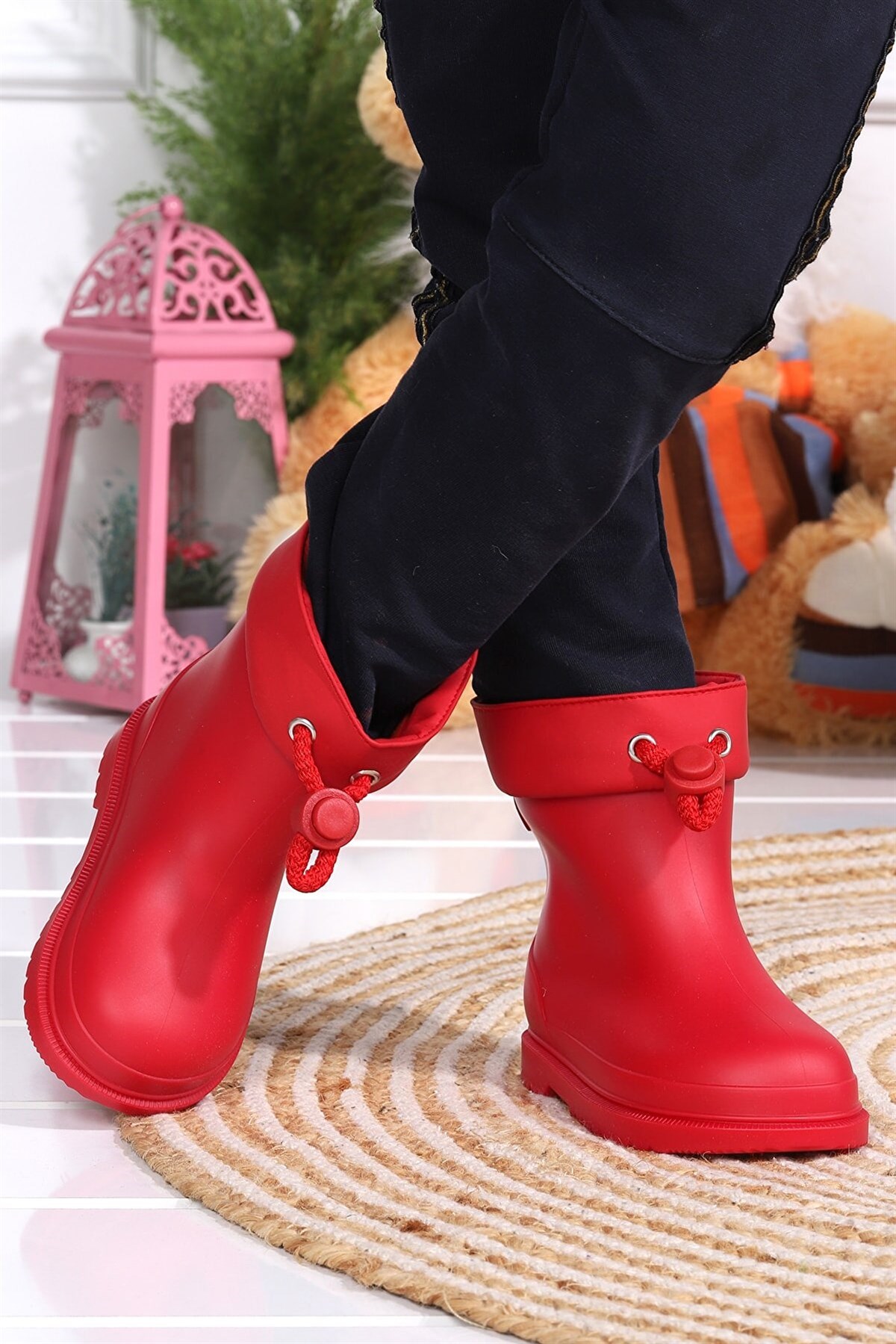 Igor Bimbi Euri Rojo Kırmızı Çocuk Yağmur Çizmesi W10257-005 v1