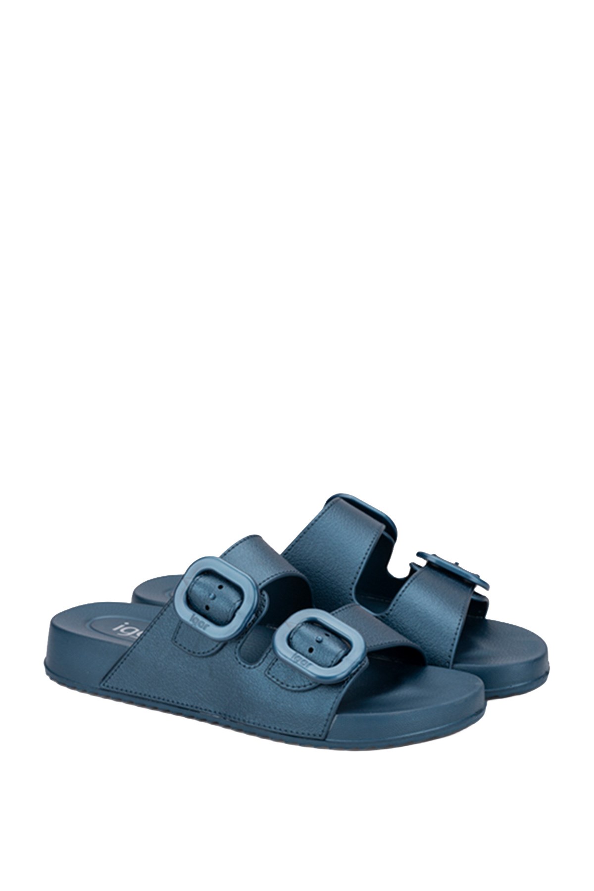İgor Habana Metal Kadın Tokalı Terlik Marino S10345-353
