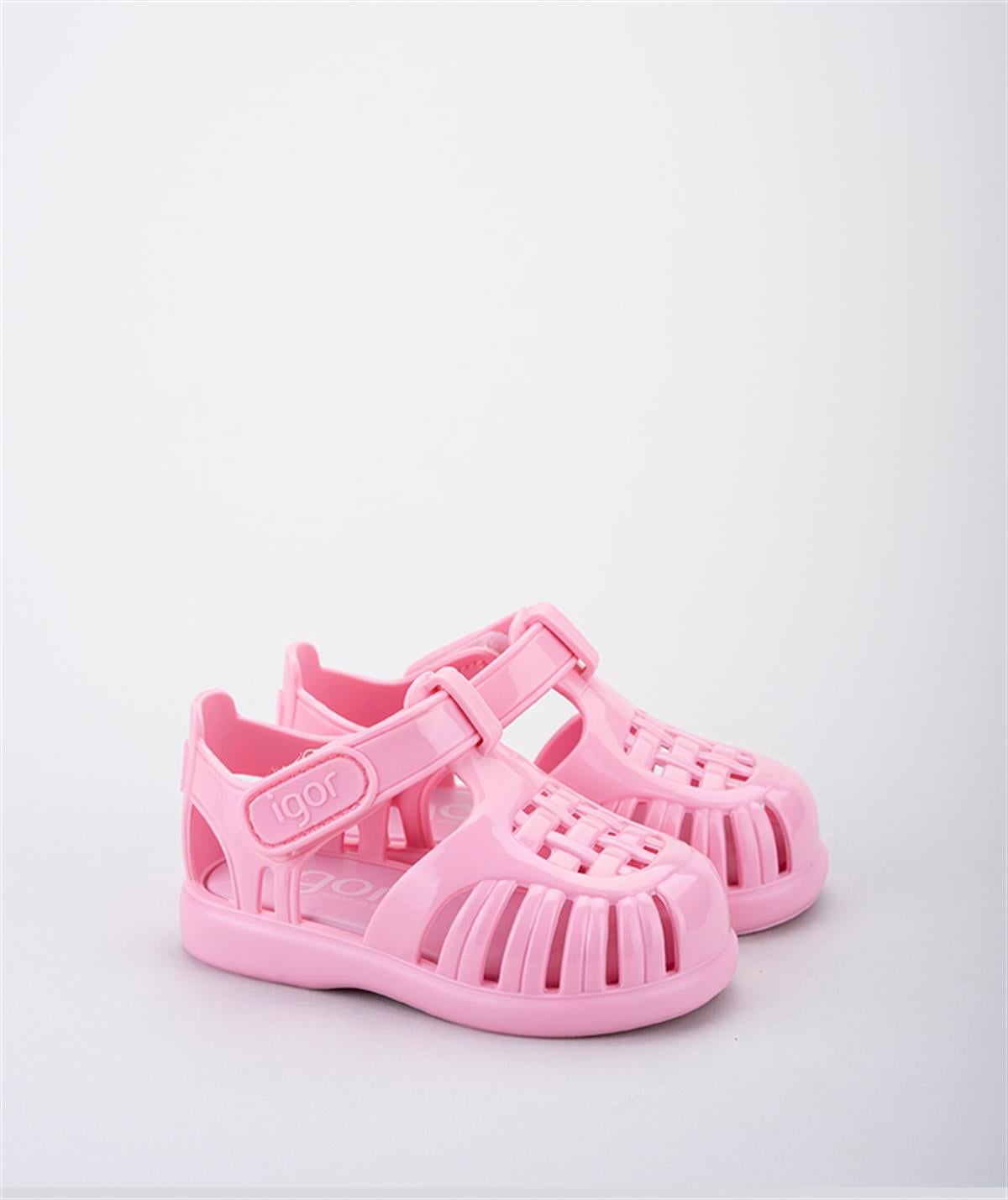 İgor Tobby Gloss Bebek Çocuk Sandalet Pembe Rosa S10311-010 v1