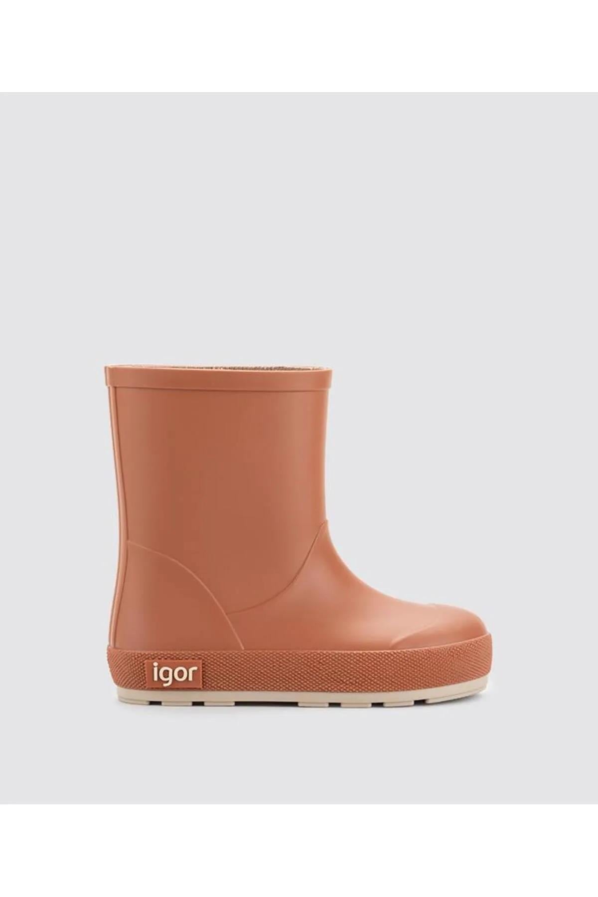 İgor Yogi DK Teja Çocuk Yağmur Bot Çizme Kiremit W10294-043 v1