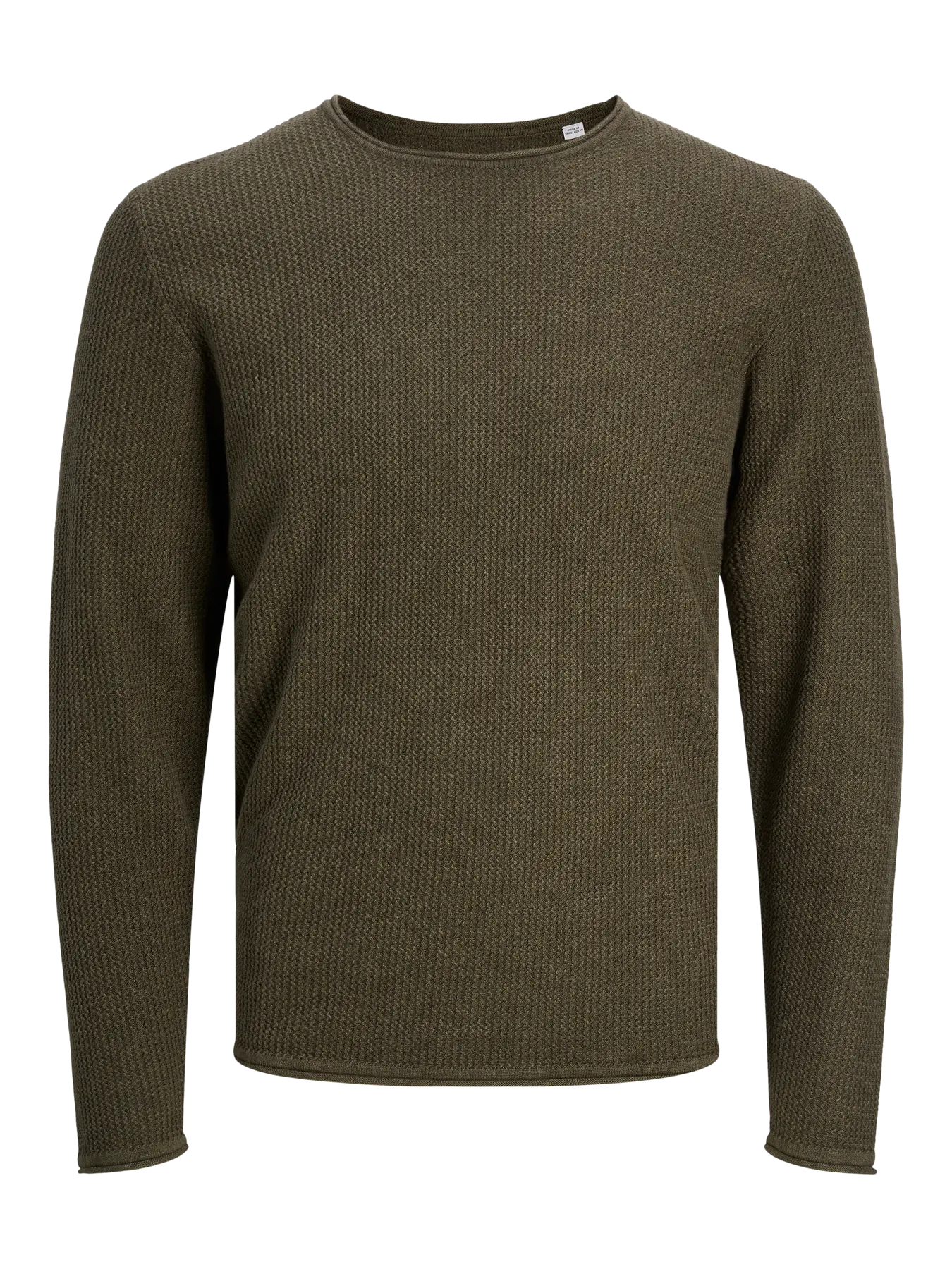 Jack & Jones JJECOOPER KNIT Haki Yeşil Erkek Sweat Kazak 12258407