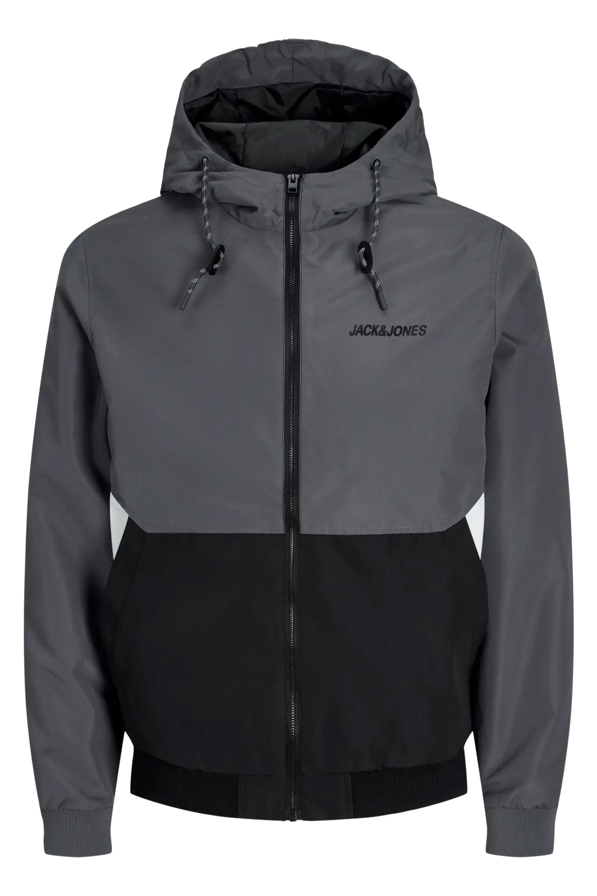 Jack & Jones JJERUSH HOOD BOMBER NOOS Erkek Mont Turbulence 12200208
