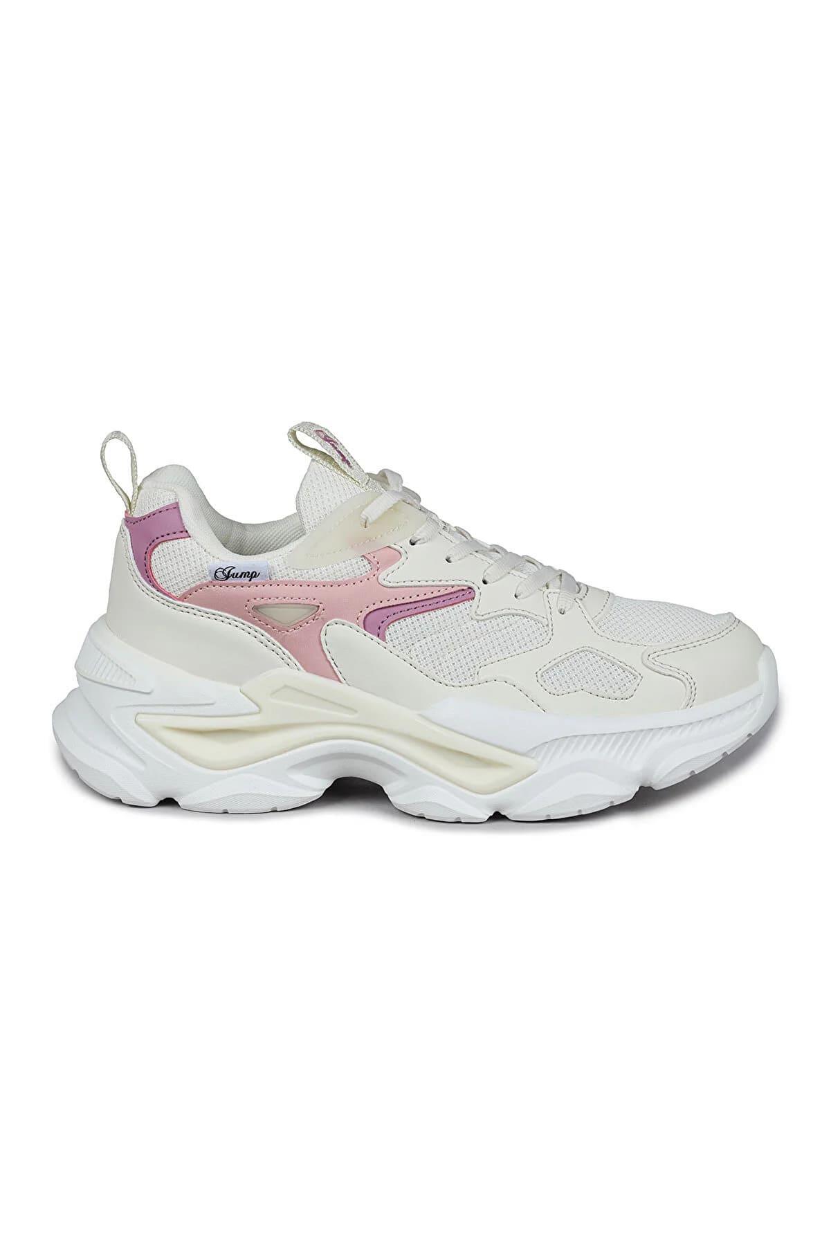 Jump 29891 Bej Kadın Sneaker Ayakkabı v1
