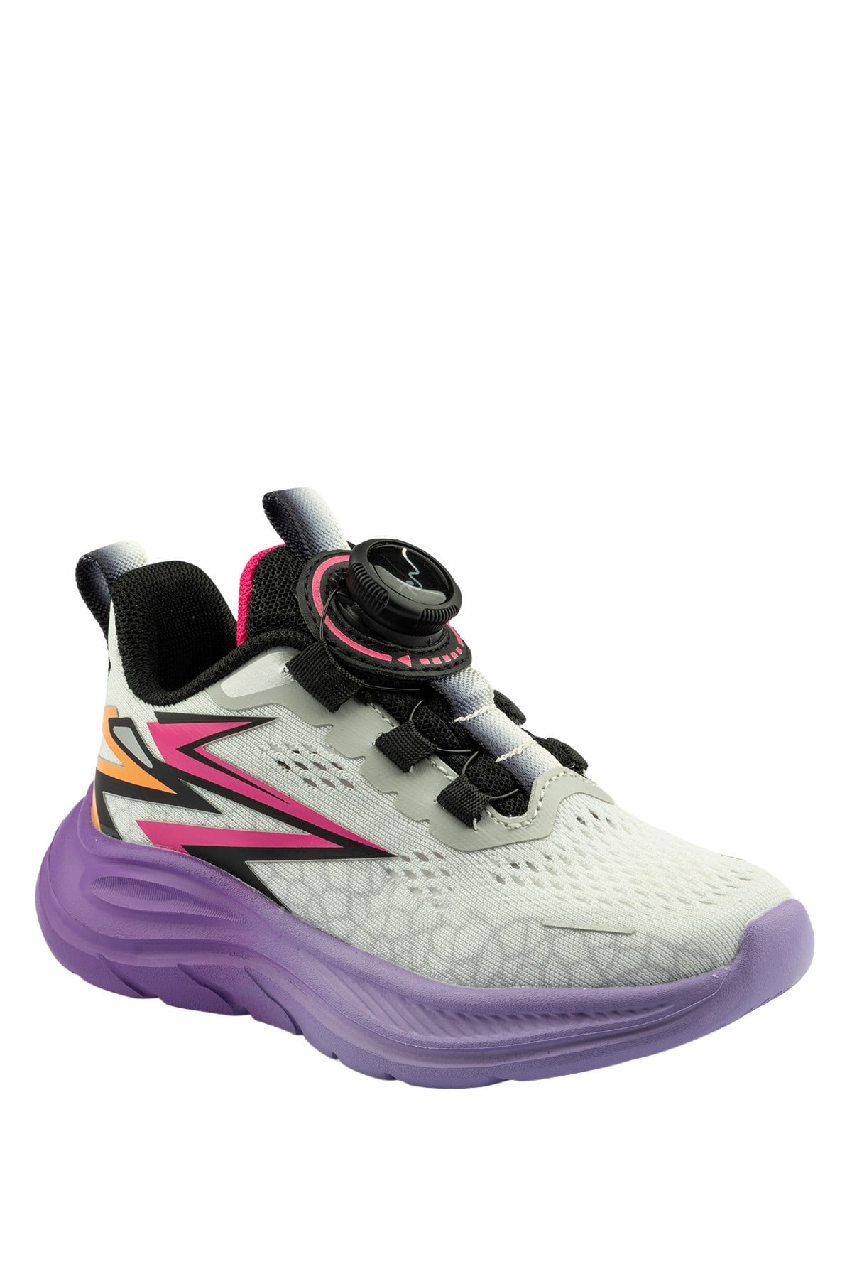 Marco Kids Beyaz Lila Çocuk Filet Spor Ayakkabı 05-26Y538-Z9
