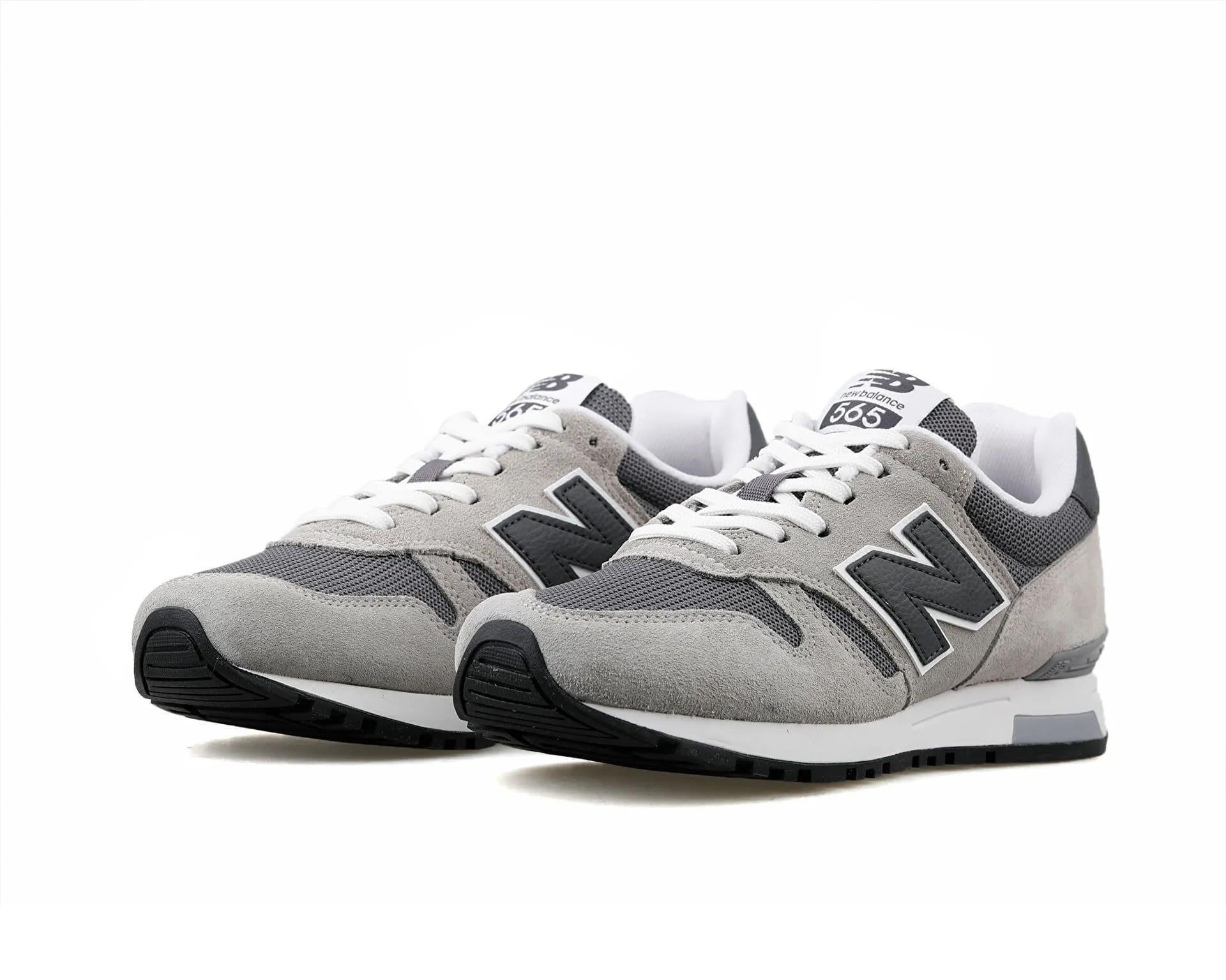 New Balance 565 Grey Black Erkek Sneaker Spor Ayakkabı ML 565 GAB v1
