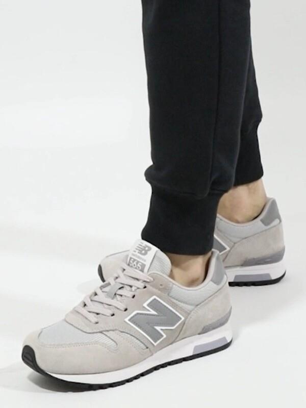 New Balance 565 Grey White Erkek Sneaker Spor Ayakkabı ML 565 GGR v3