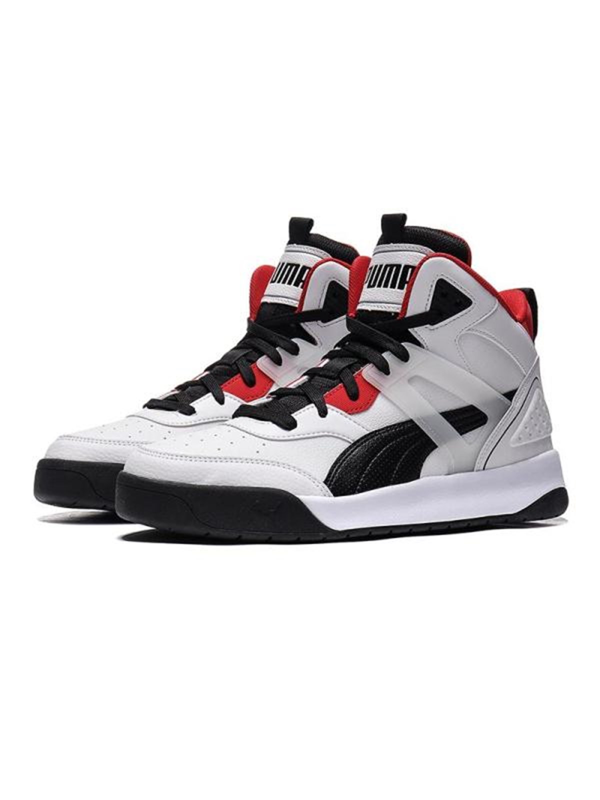 Puma Erkek Backourt Mid Boğazlı Sneaker Ayakkabı Beyaz 374139-01 v2