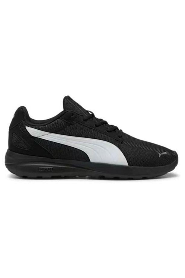 Puma Softride Cosmis LT Erkek Siyah Beyaz Spor Ayakkabı 400235-01