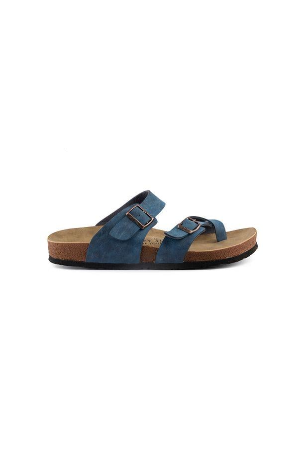 Roy Jones 7010 SunnyStride Unisex Lacivert Günlük Terlik v1