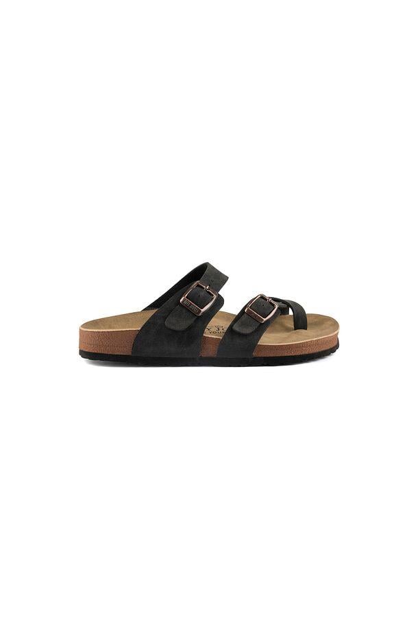 Roy Jones 7010 SunnyStride Unisex Siyah Günlük Terlik v1
